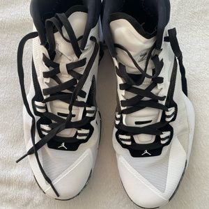 Black and White Jordan’s Size 11